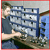 Small Parts Storage - Organize work space and small parts inventory