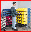 Hanging Storage Systems - Organize small parts, inventory and warehouse