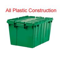 Plastic Attached Lid Container