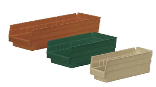 Earth Saver 100% Recycled Plastic Bins