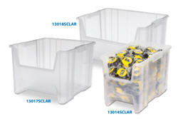 StaknStore Clear Bins