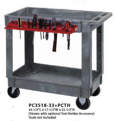 Utility Cart with Tool Bar