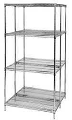 Chrome Wire Shelving