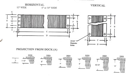 Laminated Dock Bumpers