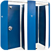 Shower Stalls and Dressing Cubicles