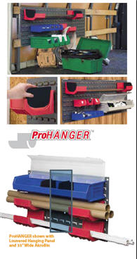 ProHanger Storage Bins Hanging Storage System