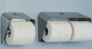 Single or double roll toilet tissue dispenser